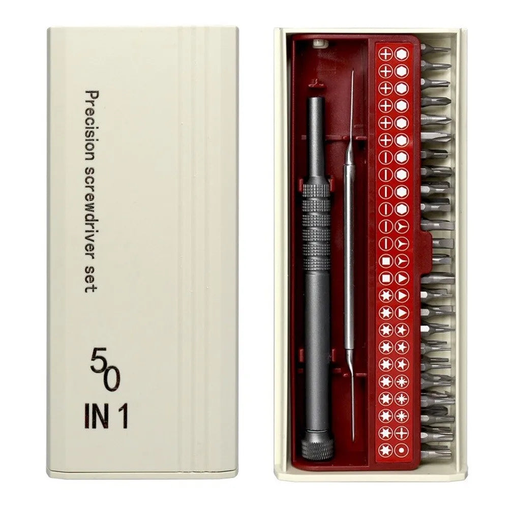 Multi-Functional Screwdriver Set – Hex, Star, Flat & Cross Bits Screwdriver Tool Kit Axl China Mainland