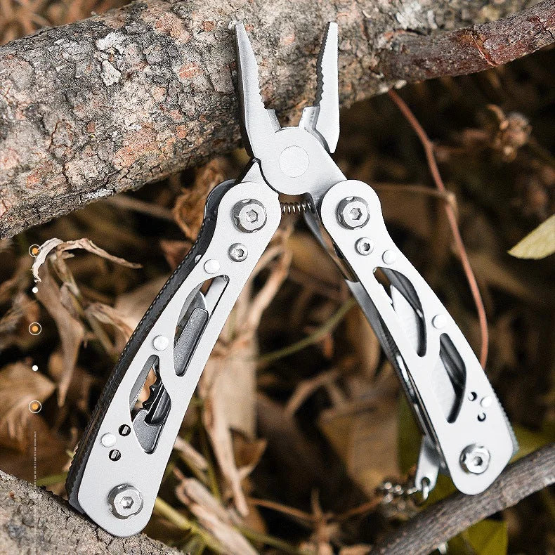 Folding Stainless Steel Multi-Tool Pliers for Camping & EDC Folding Multi-Tool Pliers Axl
