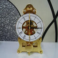 Copper Mechanical Desk Clock – Vintage Antique Chiming Clockwork Mechanical Desk Clock Axl A