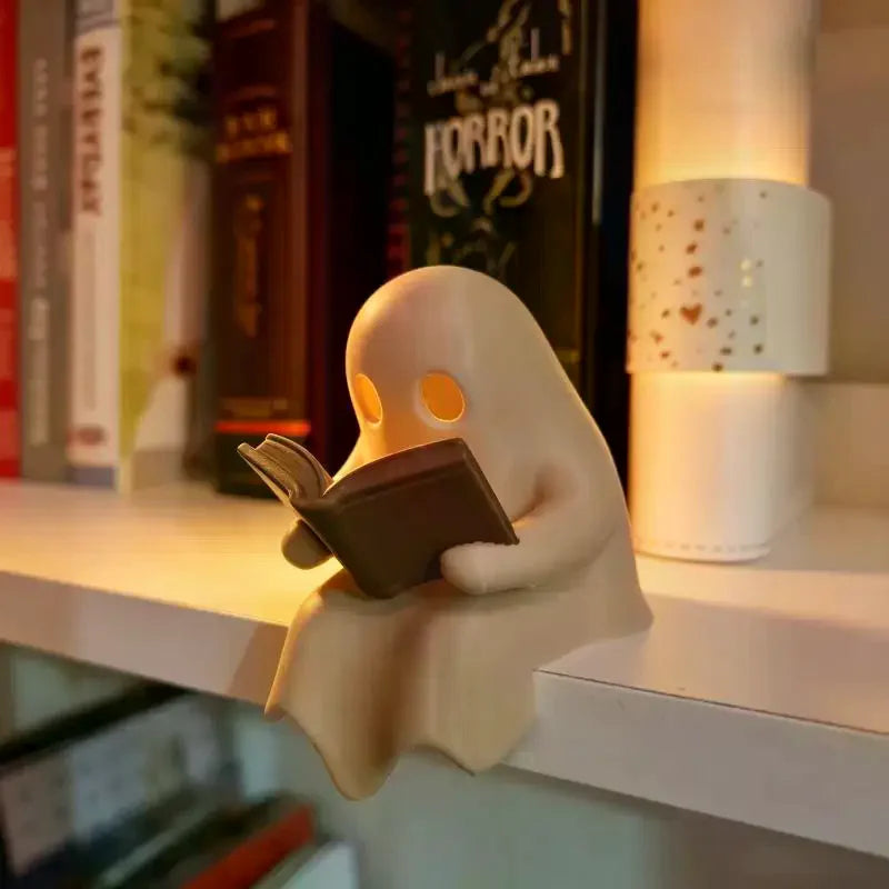 Ghost Reading Book LED Desk Lamp | Halloween Décor Light LED Desk Lamp Axl
