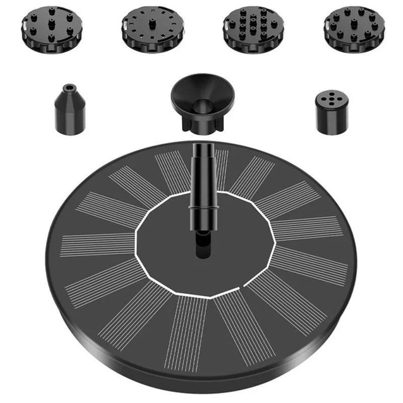 Mini Solar Fountain – Bird Bath, Pond & Garden Water Feature Solar Garden Fountain Axl 13cm Solar Fountain