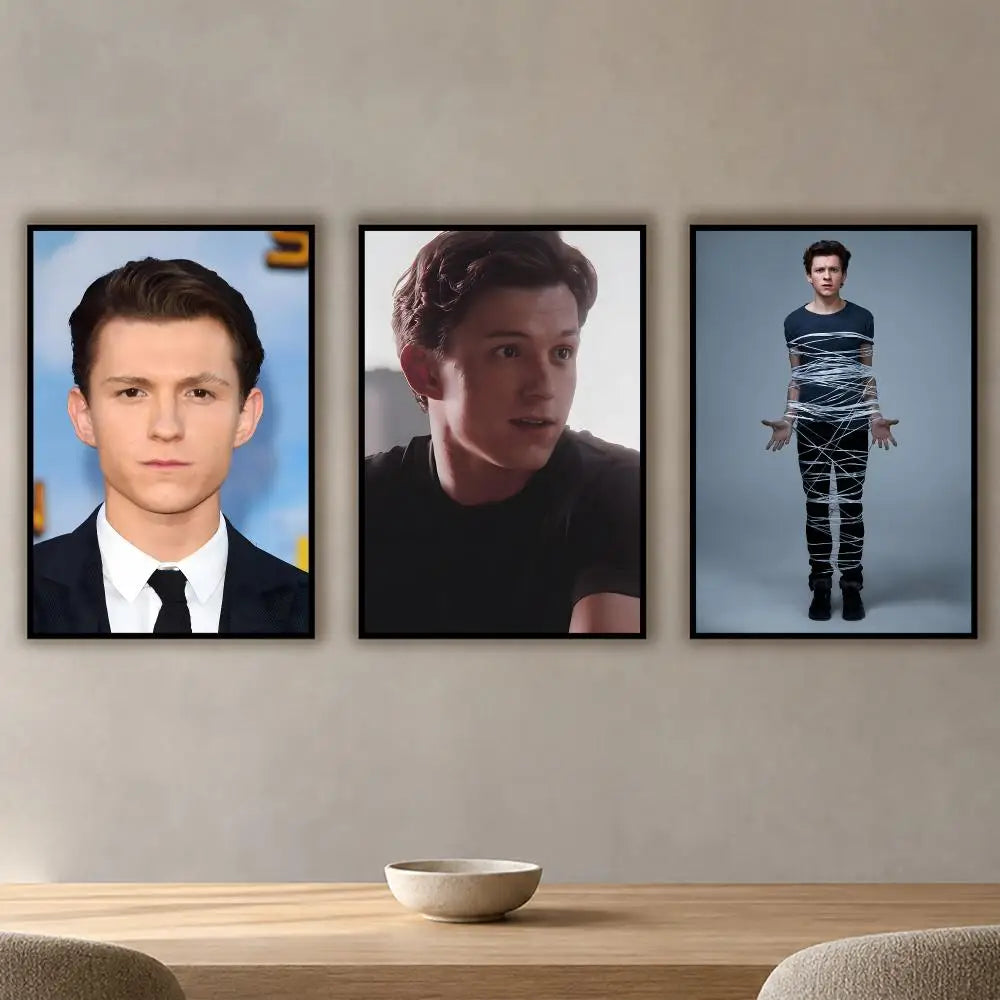 Tom Holland HD Waterproof Poster Stickers | Wall Décor & Gift Wall Poster Sticker Axl
