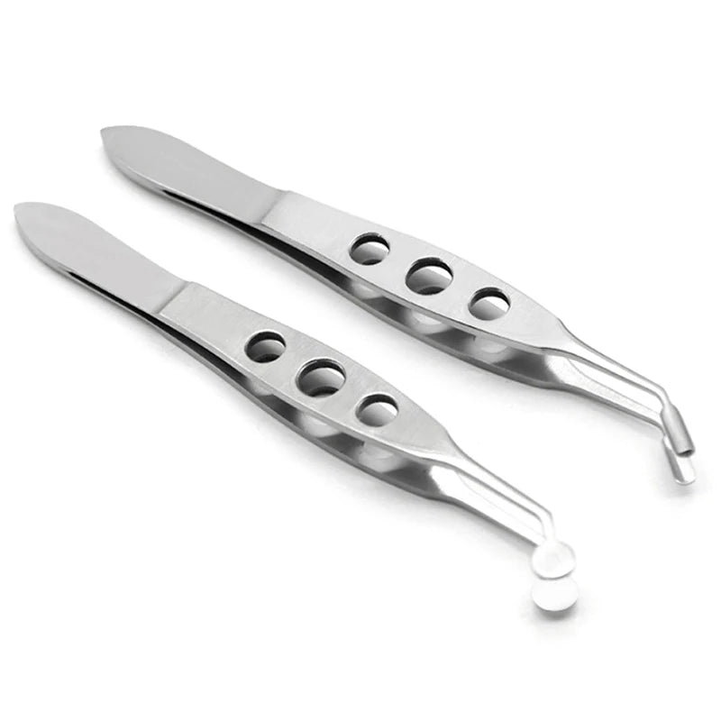 Meibomian Gland Forceps – Stainless Steel Eyelid Massage Tool Eyelid Massage Forceps Axl