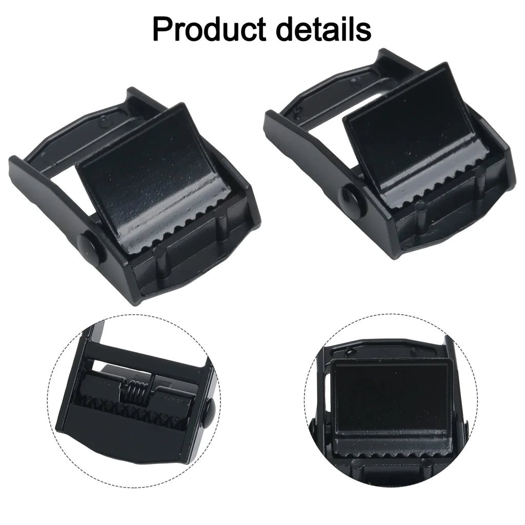 25mm Zinc Alloy Cam Buckles – 5-Pack Cargo Strap Tensioners Cargo Cam Buckles Axl