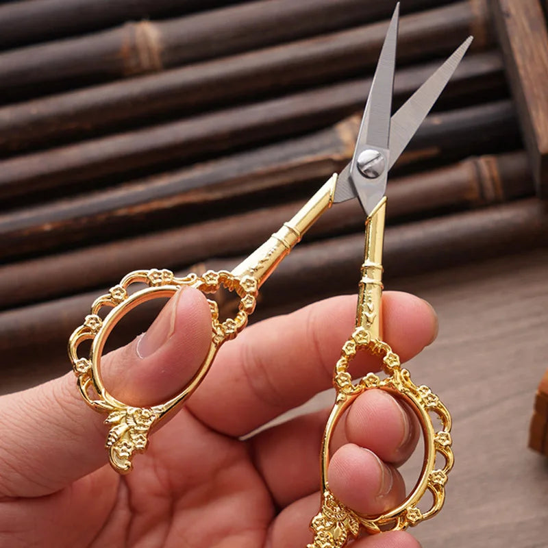 Retro Tailor Scissors – Stainless Steel Fabric Sewing Shears Tailor Scissors Axl