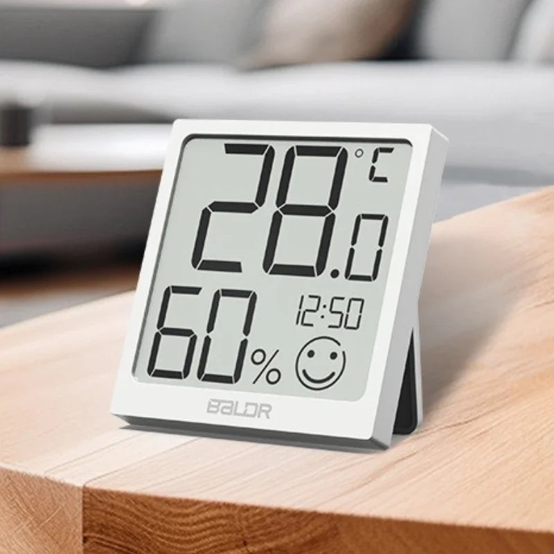 Indoor Digital Thermometer & Hygrometer – Room Temp Monitor Digital Thermometer Hygrometer Axl