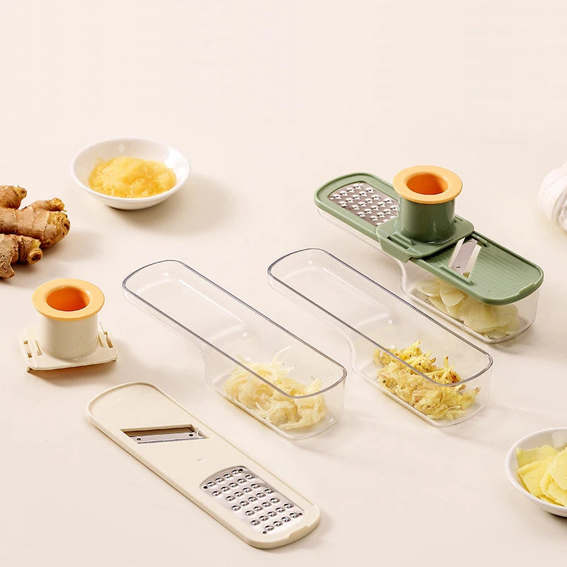 3-in-1 Garlic Chopper Press & Grinder | Mini Kitchen Tool Garlic Chopper Press Axl