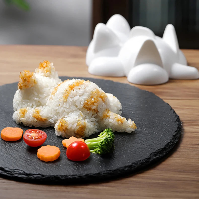 Cat Onigiri Mold Set – Animal Sushi & Rice Ball Shaper Sushi Rice Mold Axl