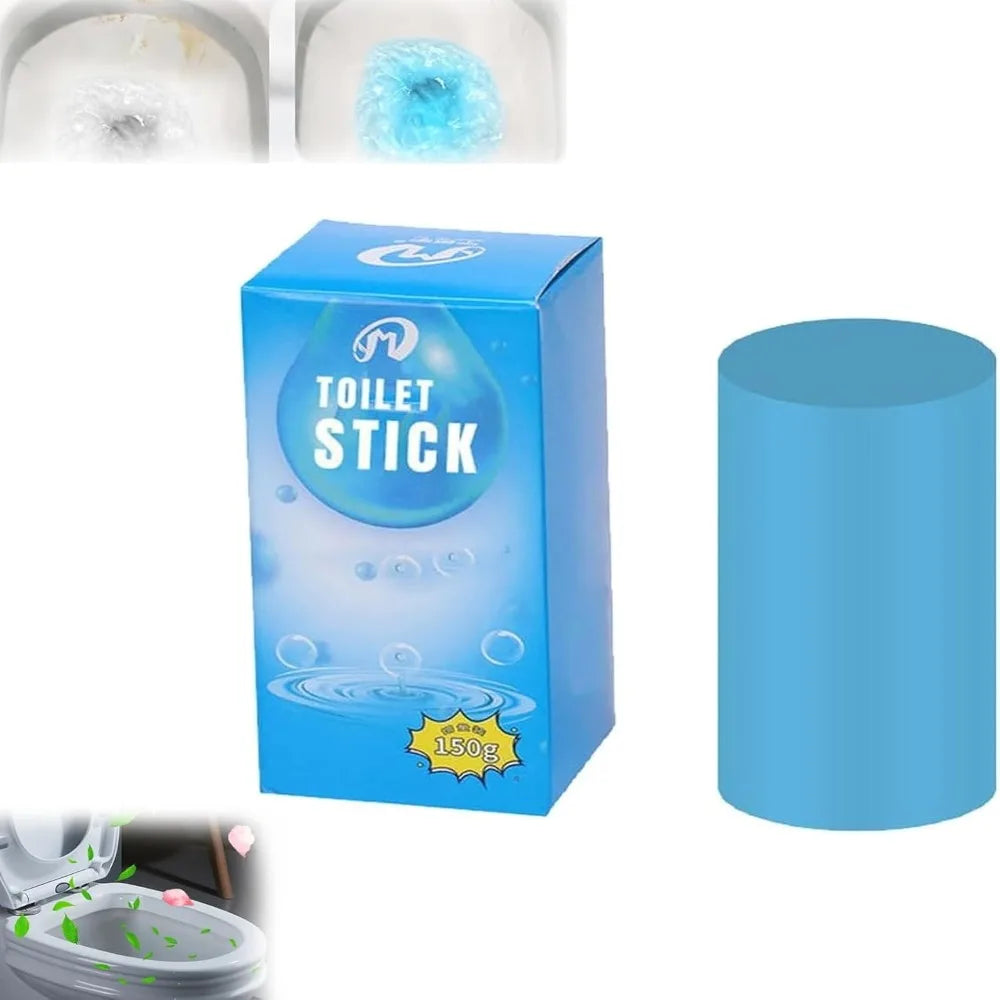 Toilet Cleaning Stick – Mild Formula, Long-Lasting Fresh Scent Toilet Bowl Cleaner Axl Blue