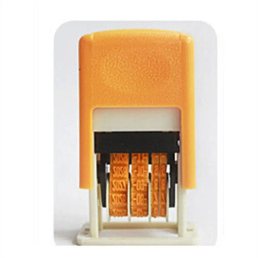 Self-Inking Date Wheel Stamp 4mm – DIY Date Stamp 2018–2030 Date Wheel Stamp Axl Yellow
