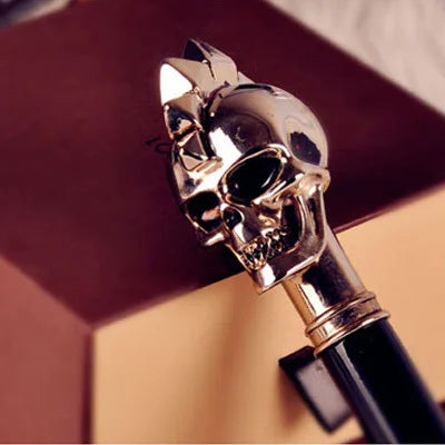 Skull Long Handle Golf Umbrella – Windproof Sun & Rain Golf Umbrella Axl Style 3