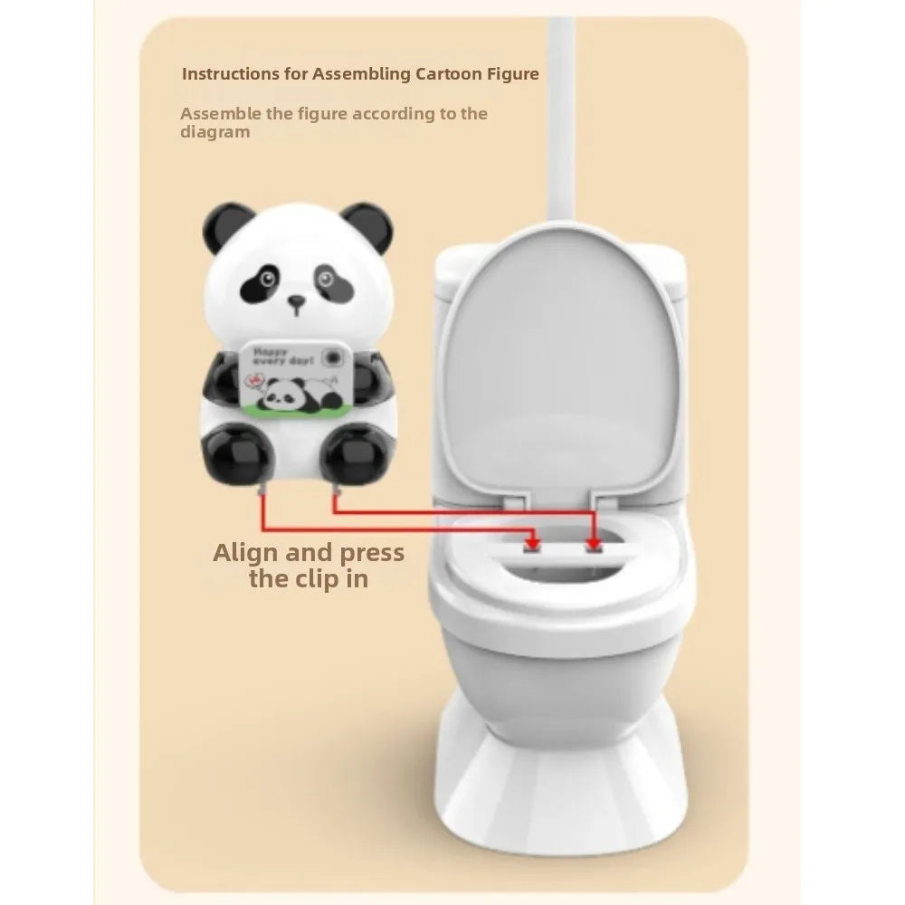 Funny Toilet Desktop Fan – USB Rechargeable Portable Desk Fan Novelty Desk Fan Axl