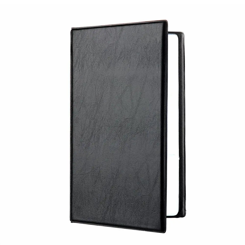 Faux Leather Card Holder Book – 40 to 300 Cards Organizer Card Holder Book Axl