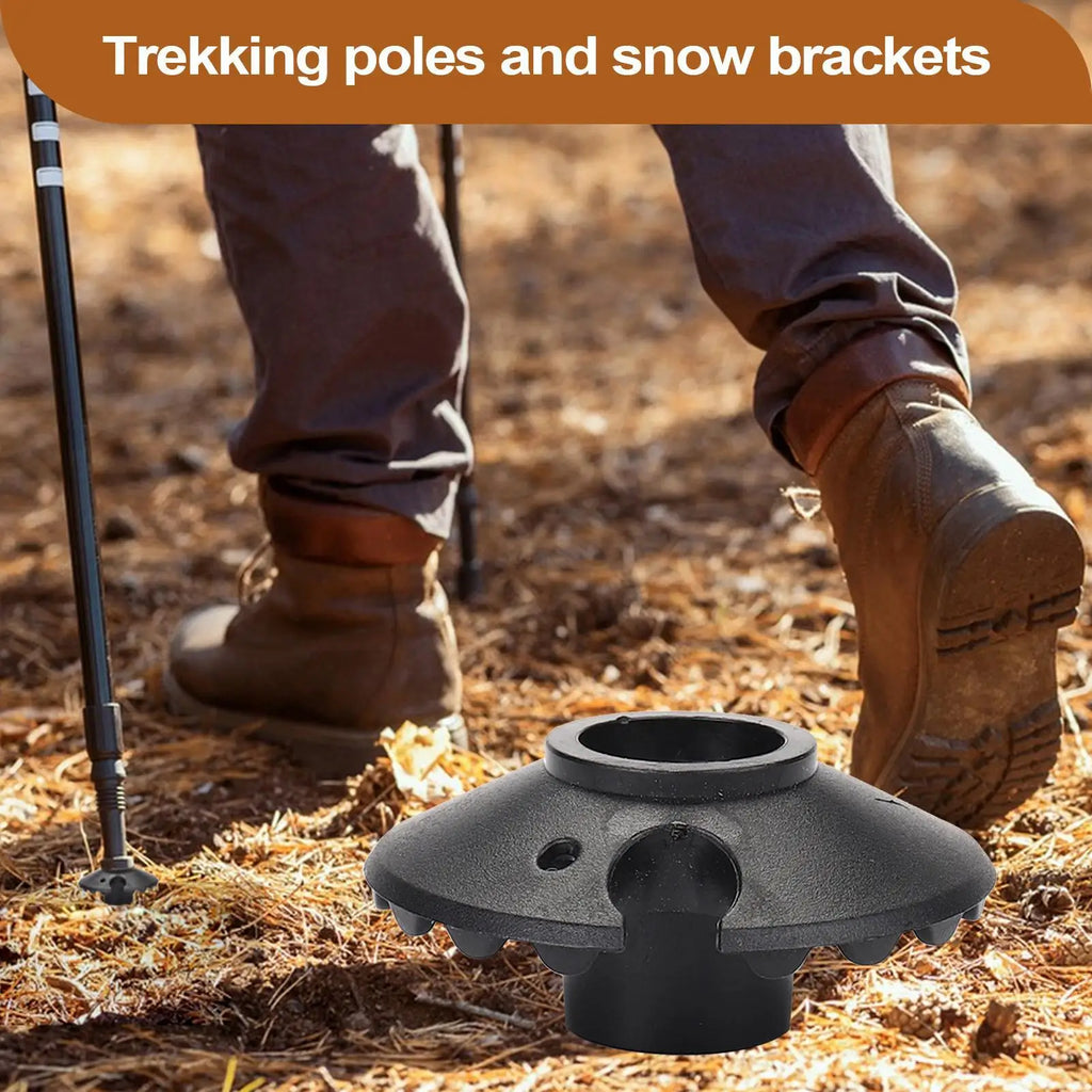 Trekking Pole Snow & Mud Baskets – Anti-Slip Replacement Pair Pole Basket Accessory Axl