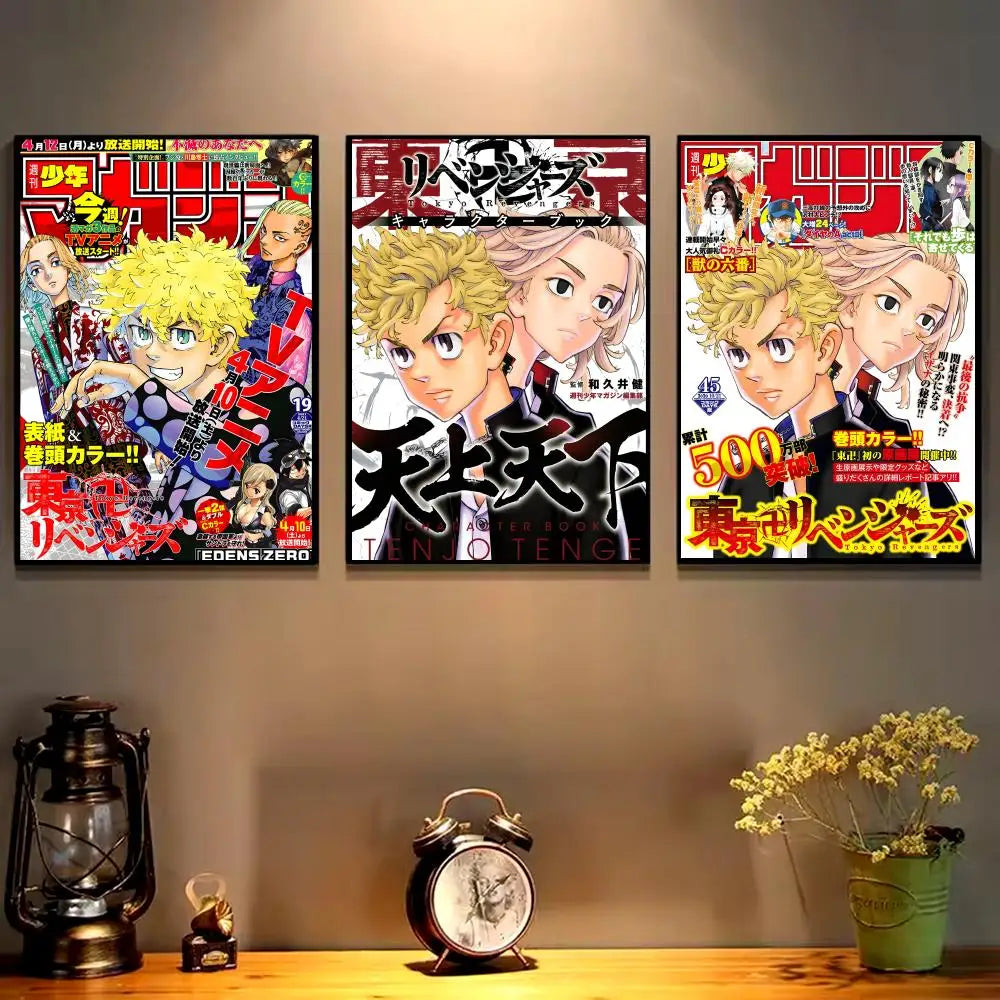 Tokyo Revengers Anime Canvas Poster – HD Print Wall Art Canvas Wall Poster Axl