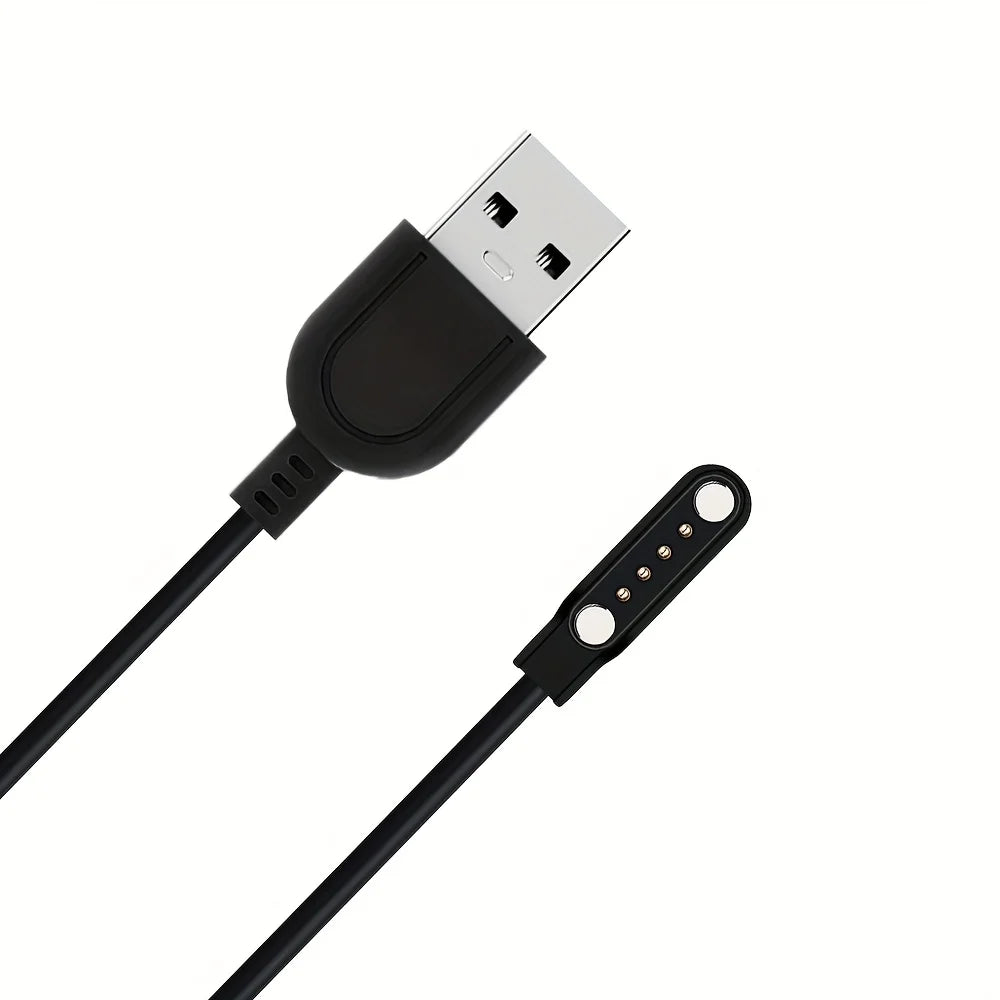 4-Pin Magnetic Smart Watch Charger Cable – GT88 KW18 KW88 Smart Watch Charger Axl
