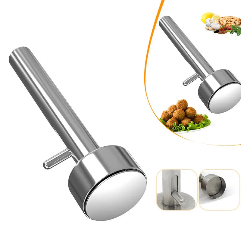 Stainless Steel Falafel Scoop & Meatball Maker Tool Falafel Scoop Tool Axl