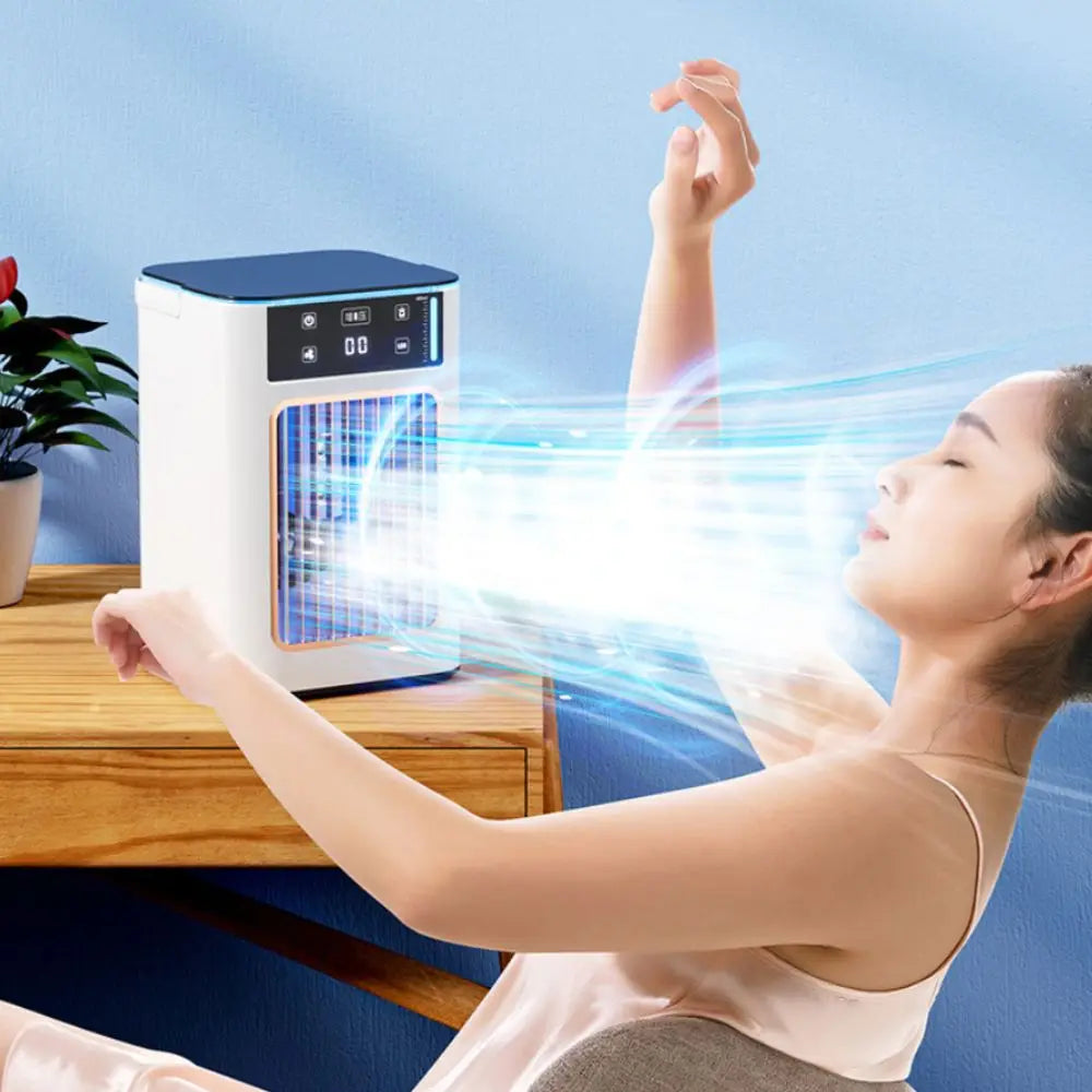 Portable Mini Mist Spray Fan – USB Desktop Humidifier Fan Mist Spray Fan Axl