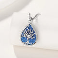 Huitan Tree of Life Pendant Necklace | Bohemian Women's Jewelry Pendant Necklace Axl XL1448 45cm