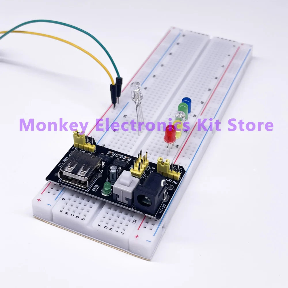 Arduino R3 Starter Kit – Breadboard, LEDs, Jumpers & Resistors Electronics Starter Kit Axl