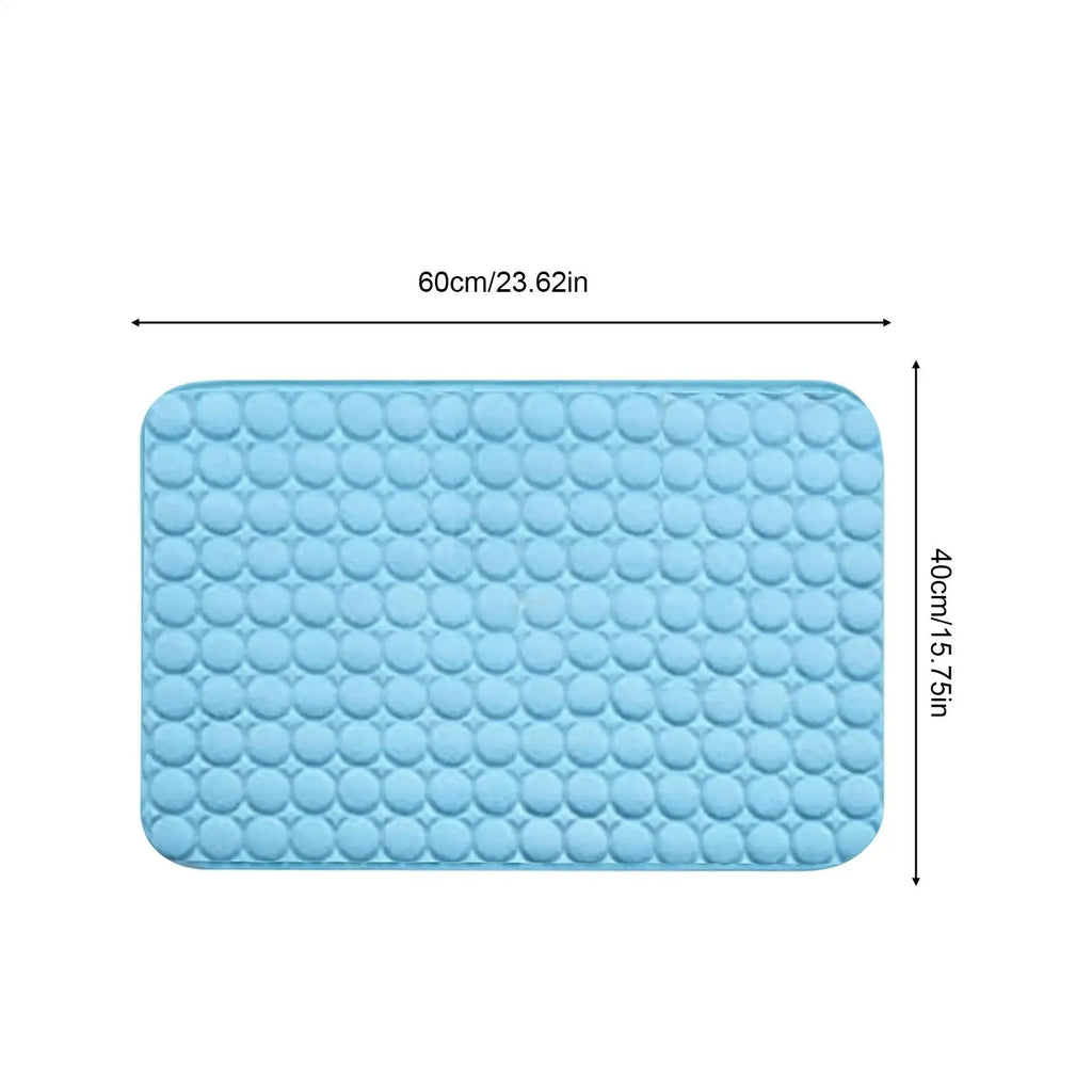 Pet Cooling Mat – Ice Silk Dog & Cat Cool Pad, Washable Pet Cooling Mat Axl
