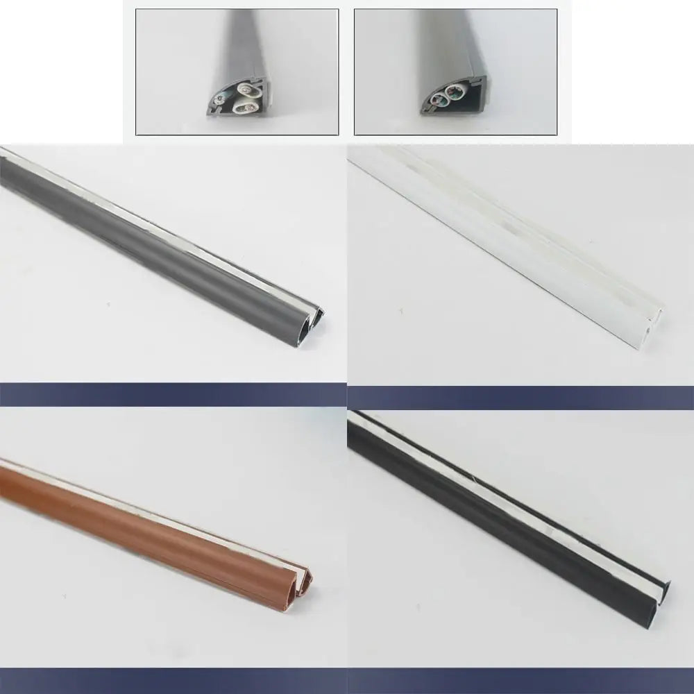 Self-Adhesive Floor Cord Cover – PVC Cable Concealer Duct Floor Cable Cover Axl