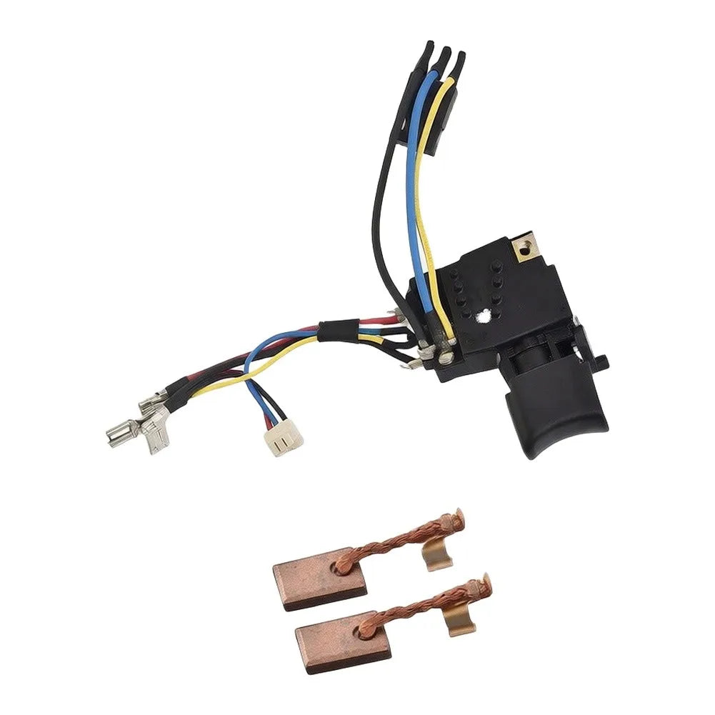Drill Switch 6507244 & CB440 Carbon Brushes Kit – DTD146 DHP458 Drill Replacement Kit Axl China Mainland