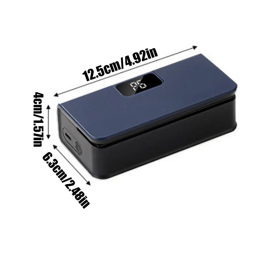 Mini Handheld Bag Sealer – Rechargeable Heat Sealing Machine Heat Bag Sealer Axl Blue