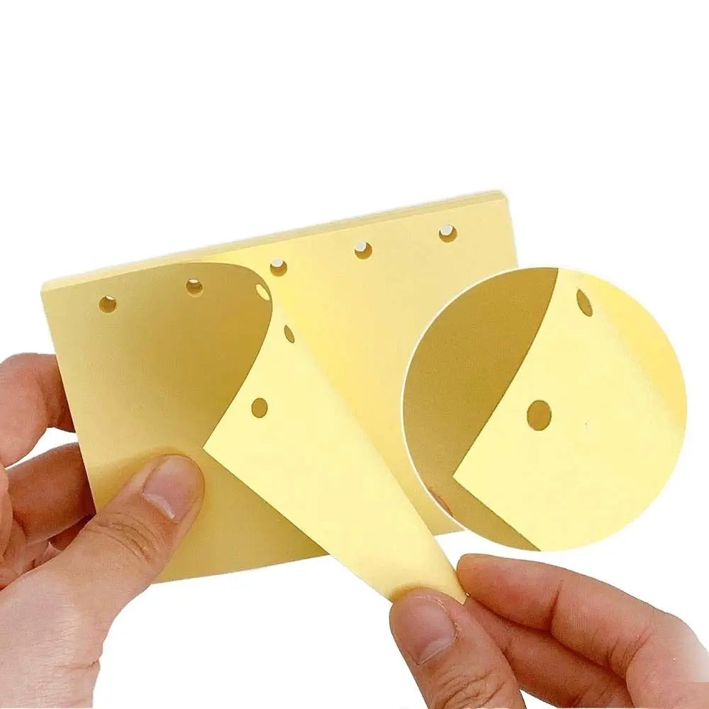 A8 M5 Candy Color Loose Leaf Refill Paper 50 Sheets – 5-Ring Loose Leaf Refill Paper Axl yellow