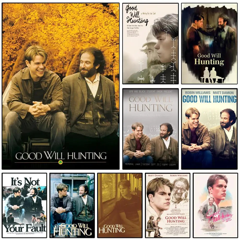 Good Will Hunting Movie Poster Wall Sticker – HD Art Decal Wall Art Decal Axl