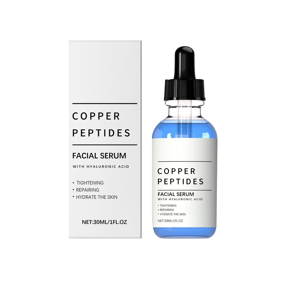 Copper Peptide Face Serum – Hydration & Skin Barrier Repair 30ml Face Serum Axl 1 PCS