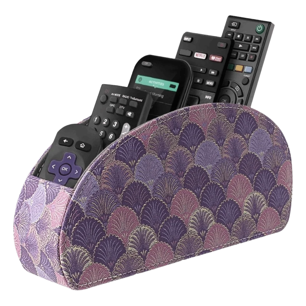PU Leather Remote Control Holder & Desk Organizer Box Desk Organizer Box Axl Style-M