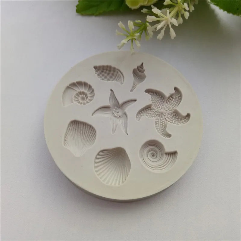 Ocean Seashell Conch Silicone Mold – Chocolate & Cake Baking Silicone Baking Mold Axl
