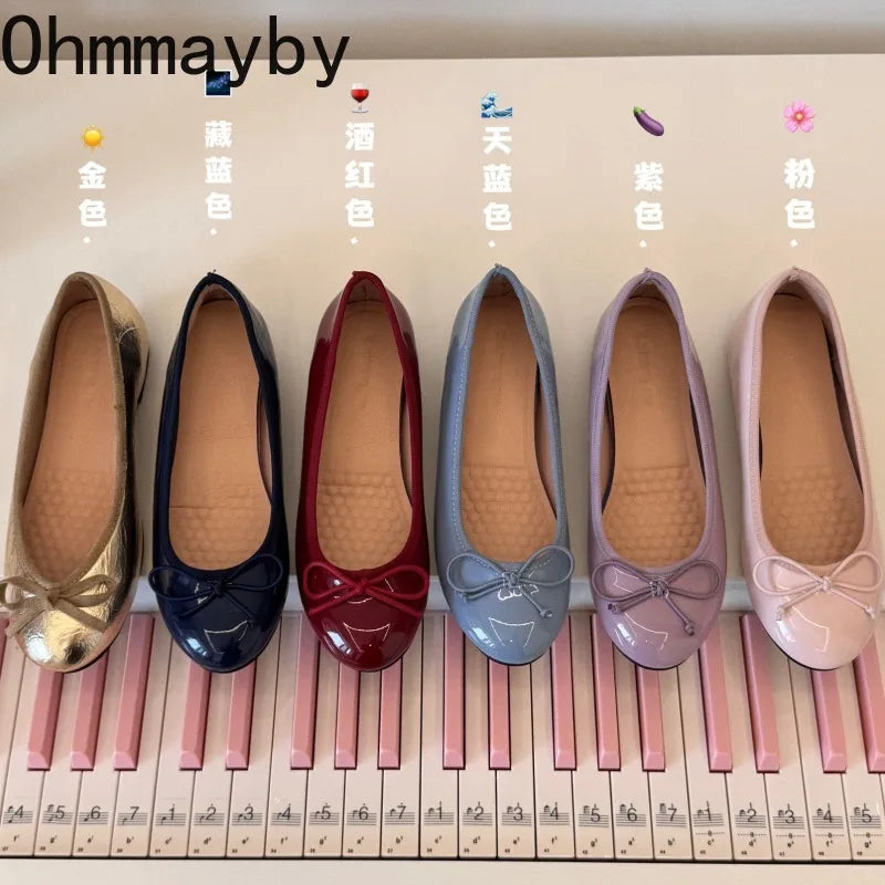 Women's Mary Jane Ballet Flats – Soft Slip-On Dress Shoes Ballet Flats Axl