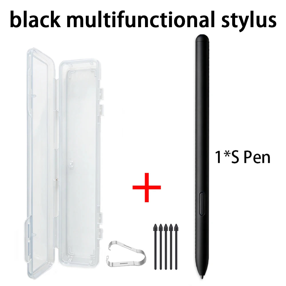 4096-Level Stylus Pen & Nibs for Samsung Galaxy Tab S9/S9+/S9 FE Tablet Stylus Pen Axl Black
