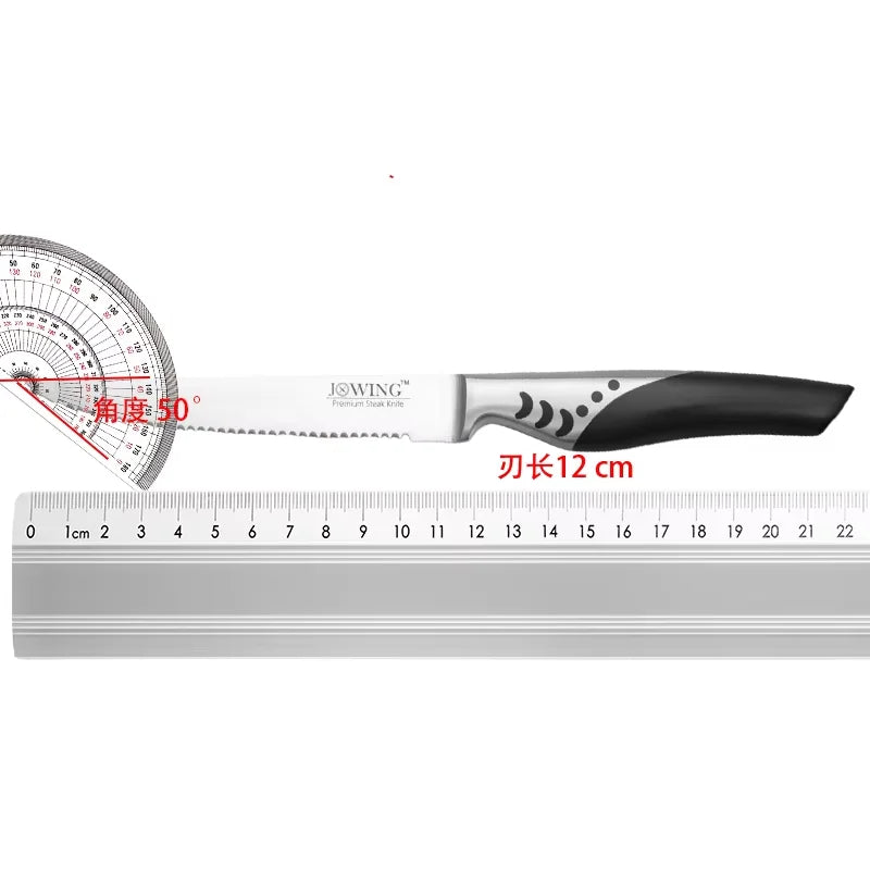 Steak Knife Set | 1.4116 German Steel Serrated Dinner Knives Steak Knife Set Axl