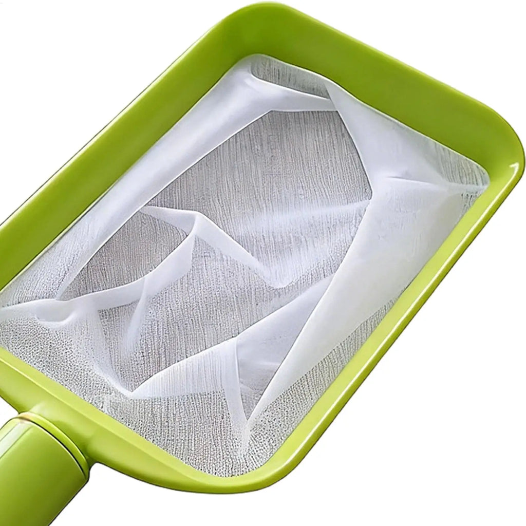 Pool Skimmer Net Fine Mesh Rake with Detachable Handle Pool Skimmer Net Axl