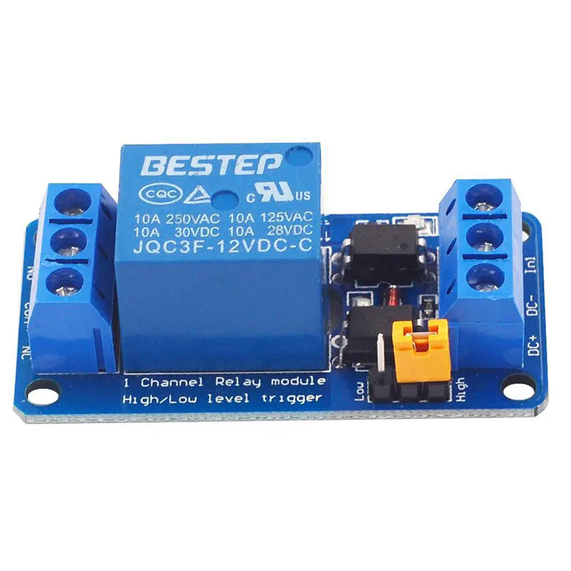 1-Channel Relay Module 3.3V–24V Dual Optocoupler Isolation Relay Module Board Axl