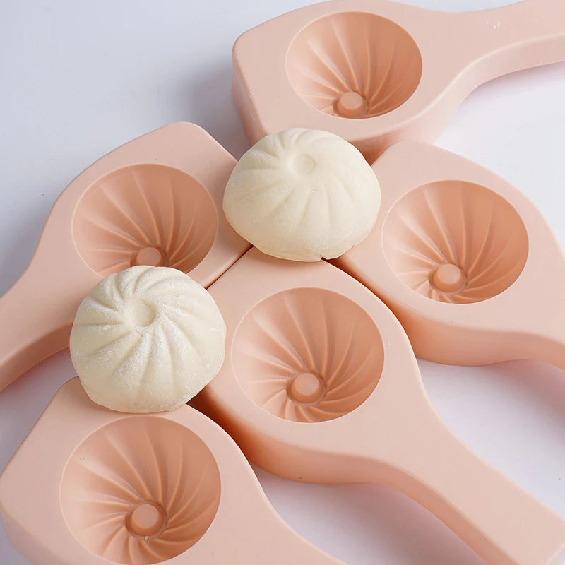 Handheld Chinese Baozi Mold – Steamed Bun Pastry Making Tool Baking Pastry Mold Axl