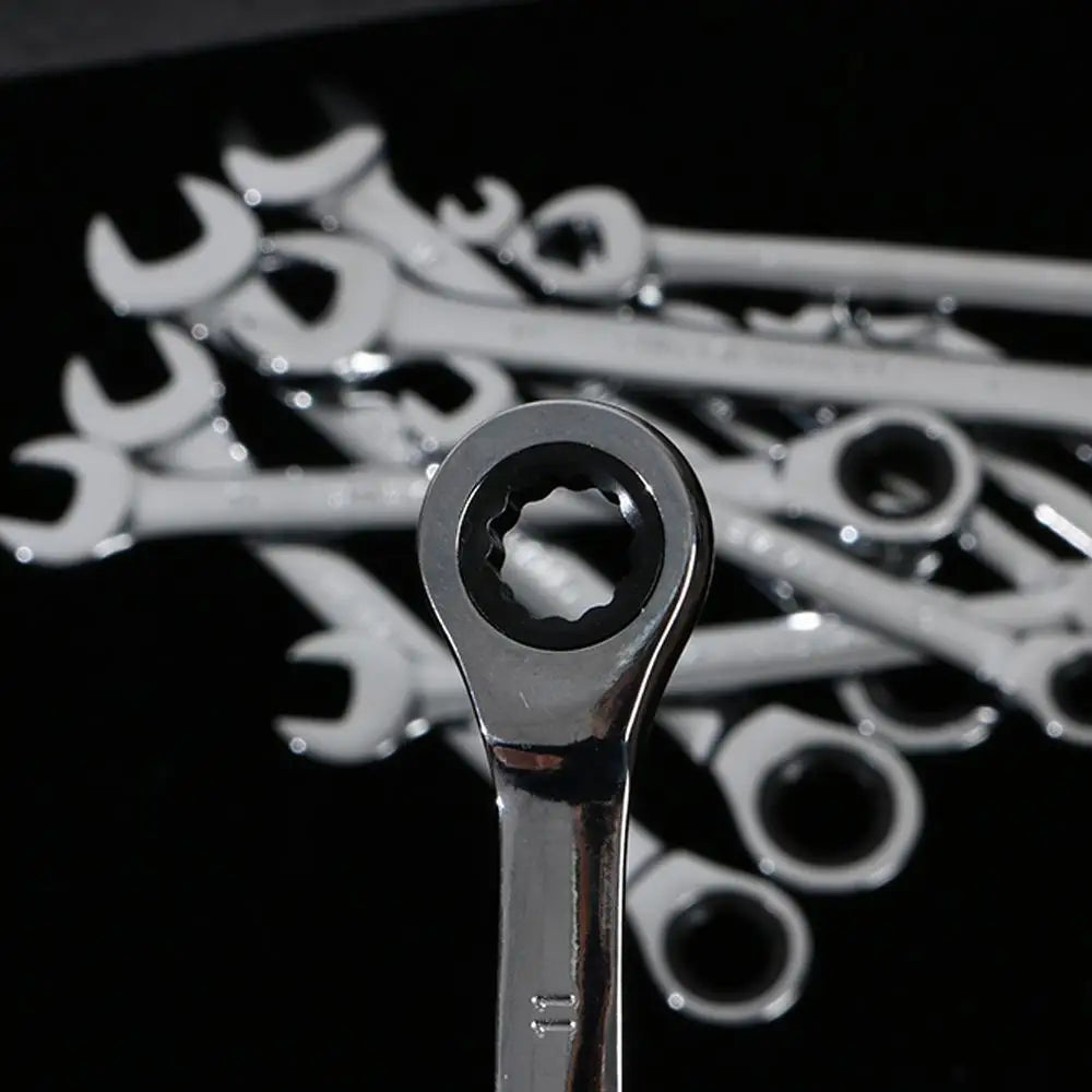6–13mm Reversible Ratchet Wrench | Chrome Vanadium Spanner Ratchet Wrench Axl