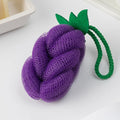 Fruit & Veggie Bath Sponge – Soft Non-Shedding Bubble Ball Bath Sponge Axl A1
