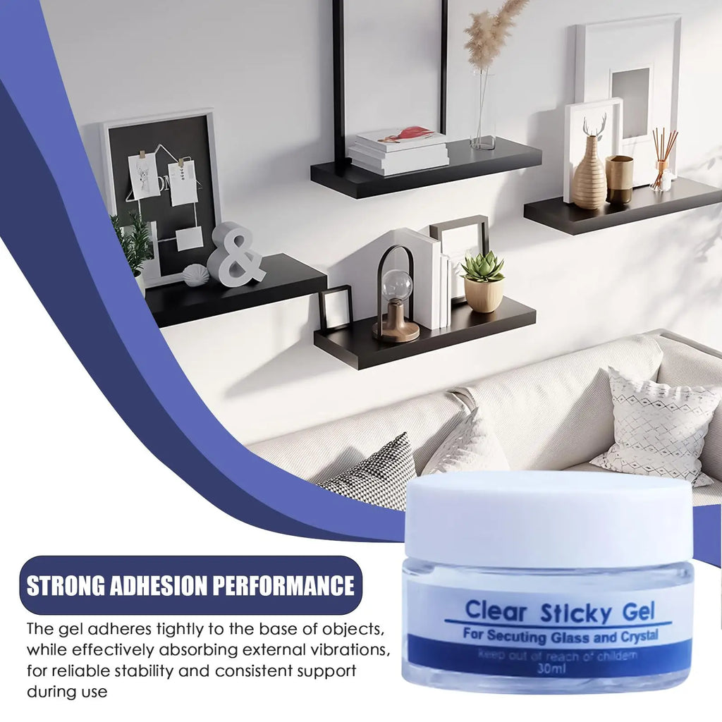 Clear Museum Gel – Removable Reusable Display Putty, No Residue Display Adhesive Gel Axl