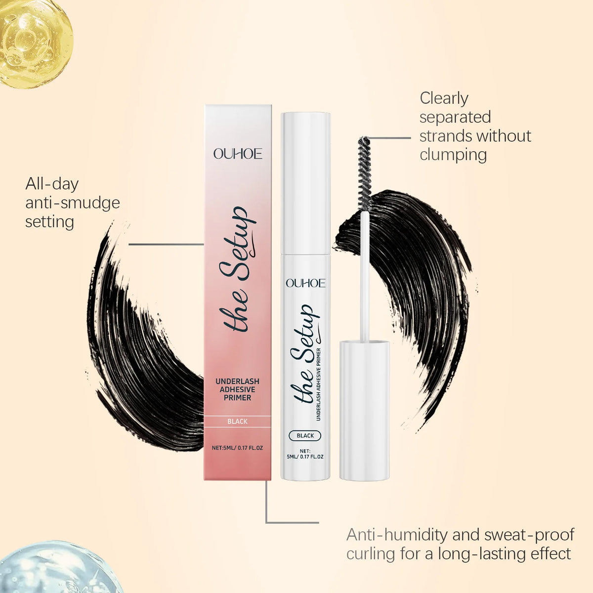 Eyelash Primer Waterproof Mascara Base – Volumizing & Lengthening Eyelash Primer Axl
