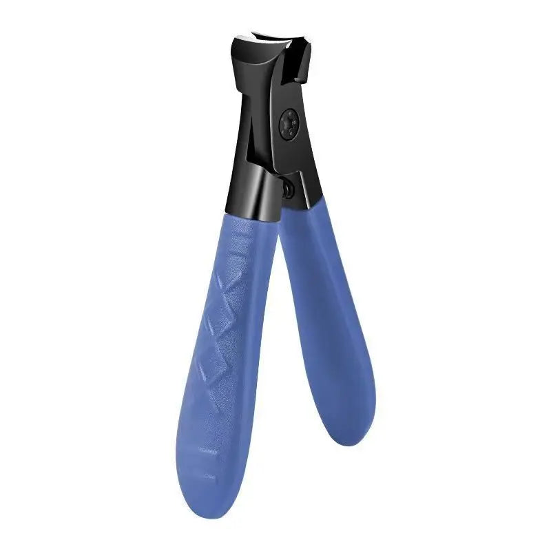 Non-Slip Nail Clipper for Thick Nails – Wide Jaw Stainless Steel Nail Clipper Axl Blue