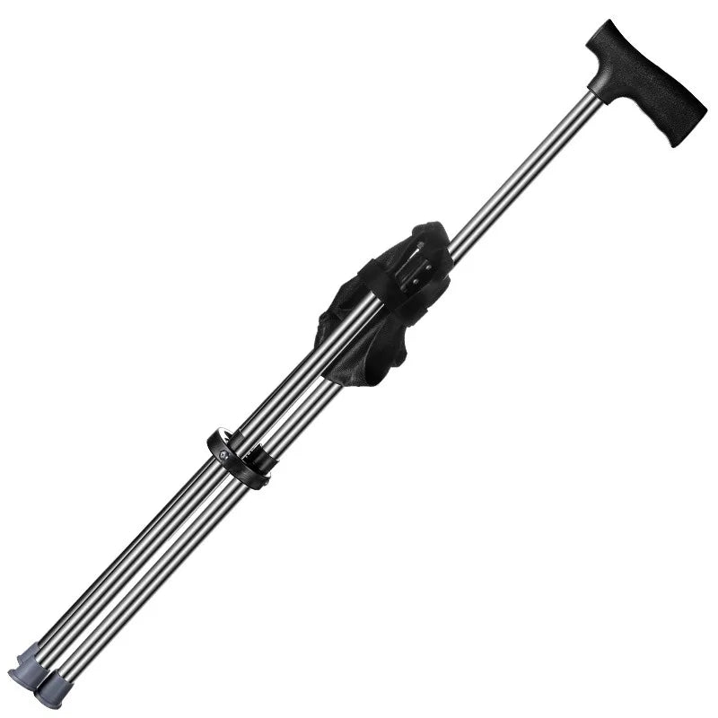 Foldable Cane Chair – Portable Walking Stick Stool | Non-Slip Foldable Cane Stool Axl