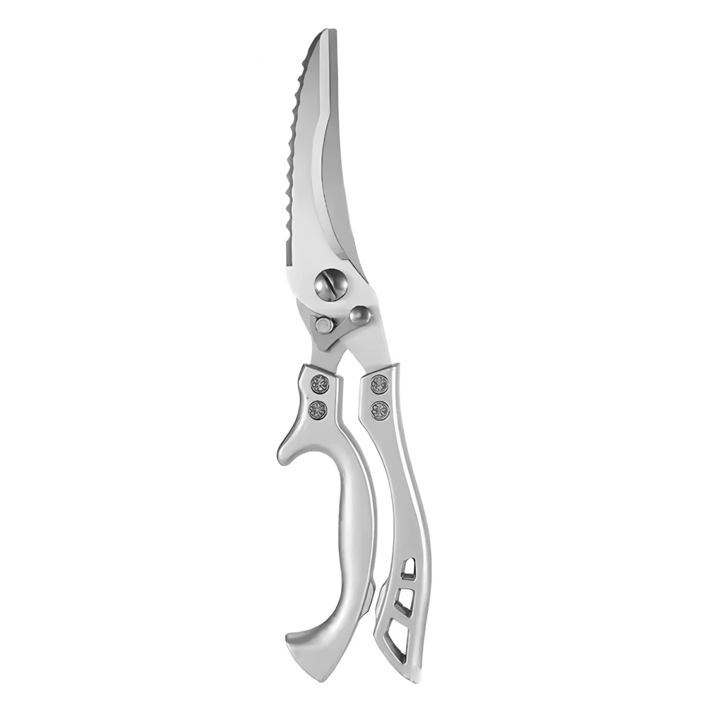 Stainless Steel Kitchen Scissors – BBQ Meat & Bone Cutter Set Kitchen Scissors Set Axl Kitchen Scissors-