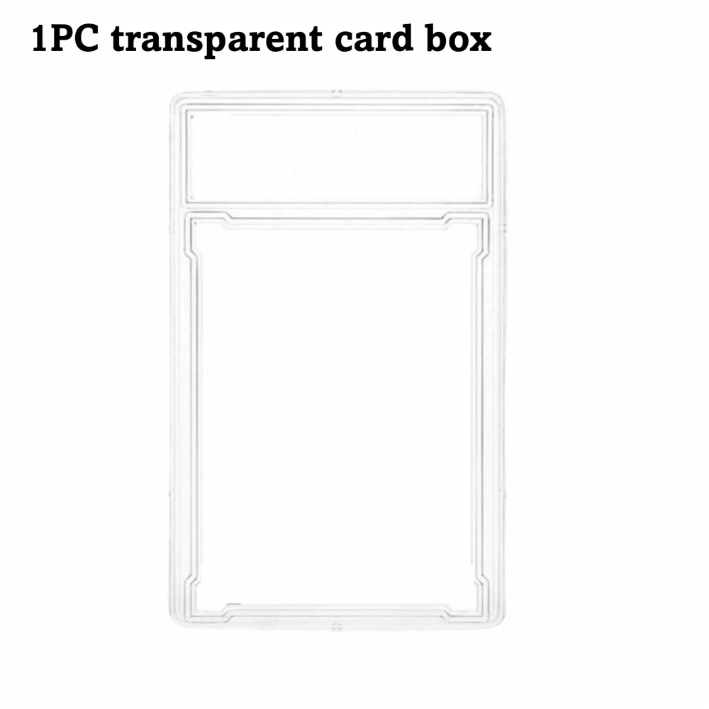 Graded Trading Card Holder Snap Closure Plastic Slab Case Card Slab Holder Axl Style A -1pc-