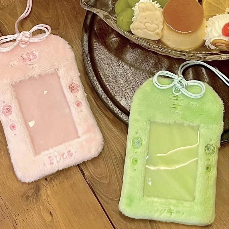 Cherry Blossom Card Holder – Cute Floral ID & Bus Card Sleeve Card Holder Sleeve Axl