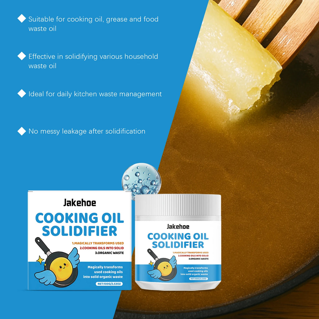 Cooking Oil Solidifier Powder – Kitchen Grease Disposal Agent Oil Solidifier Powder Axl