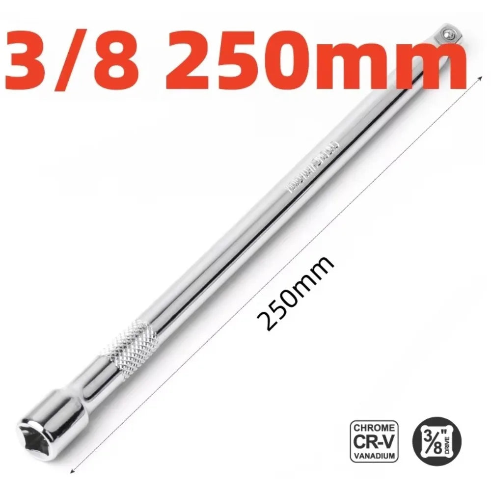 Socket Extension Bar Set – 1/4" 3/8" 1/2" Drive Ratchet Tool Socket Extension Bar Axl 3-8 250mm